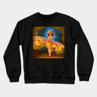 Mariquita Spanish Dancer Crewneck Sweatshirt